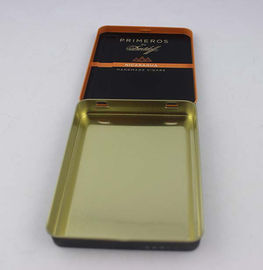 Chine Épaisseur noire 0.2mm d'impression de la boîte CYMK de bidon de cigarette de fer-blanc fournisseur