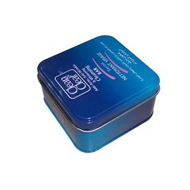 Chine La couleur bleue de tache a imprimé les conteneurs carrés de bidon avec la conception adaptée aux besoins du client fournisseur