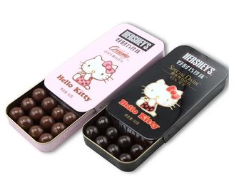 Chine Poussée et traction de récipients de bidon de glissière de catégorie comestible petites pour le chocolat fournisseur