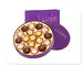 Boîte de bidon de chocolat de Ferrero Rocher avec la coutume en plastique d'insertion imprimée fournisseur