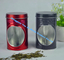 Cadeau vide Tin Display Box avec le cru Tin Containers de fenêtre pour le stockage Tin Cans décoratif fournisseur