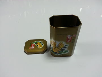 Chine Metal le thé de bidon/épices/boîtes métalliques de café pour l'emballage alimentaire sec fournisseur