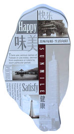 Chine Récipient formé par Mape de bidon de biscuit de Taïwan, boîte de bidon pour l'emballage de biscuit fournisseur