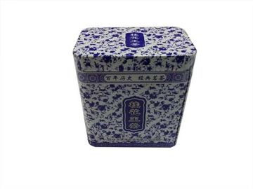 Chine Boîtes métalliques rectangulaires de thé de bidon pour l'emballage de thé de Tieguanyin et de Wuloog fournisseur