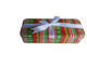 Chine Le cadeau vide de Noël blanc de ruban étame l&#039;impression de la boîte CYMK en métal sur le couvercle/corps exportateur