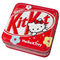 Forme rouge de place de boîte de récipient de bidon en métal de Hello Kitty pour la sucrerie et l'emballage alimentaire fournisseur