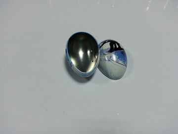 Oeuf de bidon de récipients de bidon de catégorie comestible de fer-blanc mini, épaisseur 0.23mm 2 morceaux de boîte fournisseur