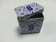 Chine Boîte bleue et blanche de porcelaine avec la couverture, stockage de thé/cadeau emballé exportateur