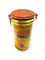 Boîte métallique de thé de bidon de café avec le couvercle en plastique, couleur de l'épaisseur 0.23mm Colden fournisseur