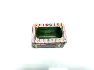 Chine Mini boîtes en fer blanc peintes par rectangle pour la menthe/sucrerie/cire/prune usine